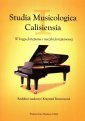 okładka książki - Studia Musicologica Calisiensia.