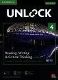 okładka podręcznika - Unlock 4 Reading, Writing and Critical