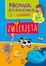 okładka książki - Zwierzęta. Nowa akademia 3-latka