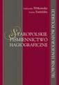okładka książki - Staropolskie piśmiennictwo hagiograficzne.