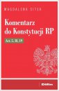 okładka książki - Komentarz do Konstytucji RP art.