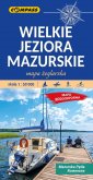 okładka książki - Map. tur.- Wielkie Jeziora Mazurskie