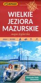 okładka książki - Mapa turys. - Wielkie Jeziora Mazurskie