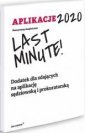 okładka książki - Aplikacje Last Minute 2020. Dodatek