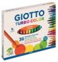 zdjęcie produktu - Pisaki Turbo Color 36 kolorów GIOTTO