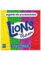 okładka podręcznika - J. ang. Lion s Team. 4 CD Audio