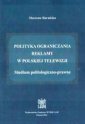 okładka książki - Polityka ograniczania reklamy w