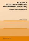 okładka książki - Klauzula przeciwko unikaniu opodatkowania