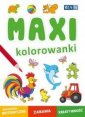 okładka książki - MAXI. Kolorowanki