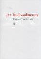 okładka książki - 200 lat Ossolineum. Rozprawy i