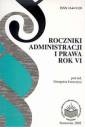 okładka książki - Roczniki Administracji i Prawa.