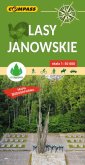 okładka książki - Mapa tur. - Lasy Janowskie lam