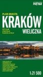 okładka książki - Kraków,Wieliczka 1:21 500 plan