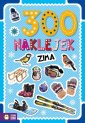 okładka książki - 300 naklejek. Zima