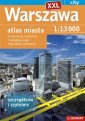 okładka książki - Warszawa XXL atlas miasta