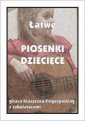 okładka książki - Łatwe piosenki dziecięce na gitarę