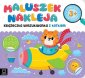 okładka książki - Maluszek nakleja. Książeczka wyszukiwanka