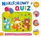 okładka książki - Naklejkowy quiz 4+. Aktywizująca