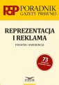 okładka książki - Reprezentacja i reklama. Podatki