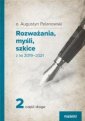 okładka książki - Rozważania, myśli, szkice z lat