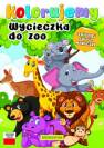 okładka książki - Wycieczka do zoo. Kolorujemy