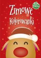 okładka książki - Zimowe kolorowanki