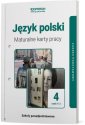 okładka podręcznika - Język polski maturalne karty pracy