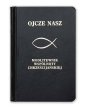 okładka książki - Ojcze Nasz (czarna). Modlitewnik