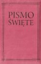 okładka książki - Pismo Święte w etui różowe skorowidz