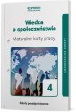 okładka podręcznika - WOS. LO 4. Maturalne karty pracy.