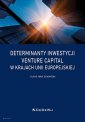 okładka książki - Determinanty inwestycji venture