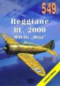 okładka książki - Nr 549 Reggiane RE. 2000