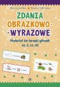 okładka książki - Zdania obrazkowo-wyrazowe - sz,