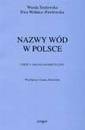 okładka książki - Nazwy wód w Polsce cz. 1