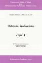 okładka książki - Ochrona środowiska cz. 1. Studium