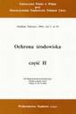 okładka książki - Ochrona środowiska cz. 2. Studium