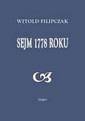 okładka książki - Sejm 1778 roku