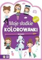 okładka książki - Moje słodkie kolorowanki. Modelki