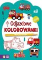 okładka książki - Odjazdowe kolorowanki. Wozy strażackie