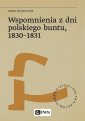 okładka książki - Wspomnienia z dni polskiego buntu,