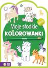 okładka książki - Moje słodkie kolorowanki. Koniki