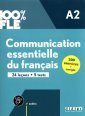 okładka podręcznika - 100% FLE Communication essentielle