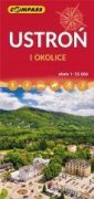 okładka książki - Mapa tur. - Ustroń i okolice, Brenna