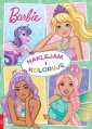 okładka książki - Barbie Dreamtopia Naklejam i koloruję