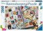 zdjęcie zabawki, gry - Puzzle 2000 Kolekcja znaczków pocztowych