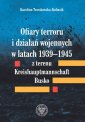 okładka książki - Ofiary terroru i działań wojennych