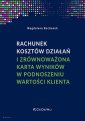 okładka książki - Rachunek kosztów działań i zrównoważona