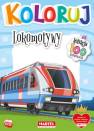 okładka książki - Lokomotywy. Koloruj