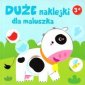 okładka książki - Duże naklejki dla maluszka 3+ -