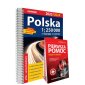 okładka książki - Polska Atlas samochodowy + instrukcja